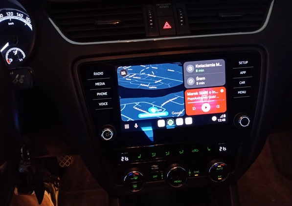 Skoda Octavia cena 45300 przebieg: 162000, rok produkcji 2018 z Śrem małe 56